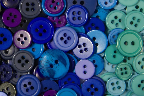 Botões azuis — Fotografia de Stock
