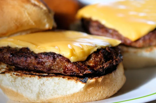 Cheeseburgers — Stockfoto