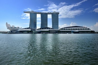The Marina Bay Sands Resort Hotel clipart
