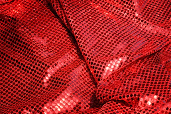 Pano vermelho — Fotografia de Stock