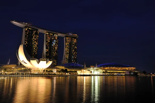 The Marina Bay Sands Resort Hotel — Stock Photo, Image