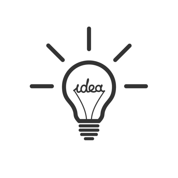 Icono de idea — Vector de stock
