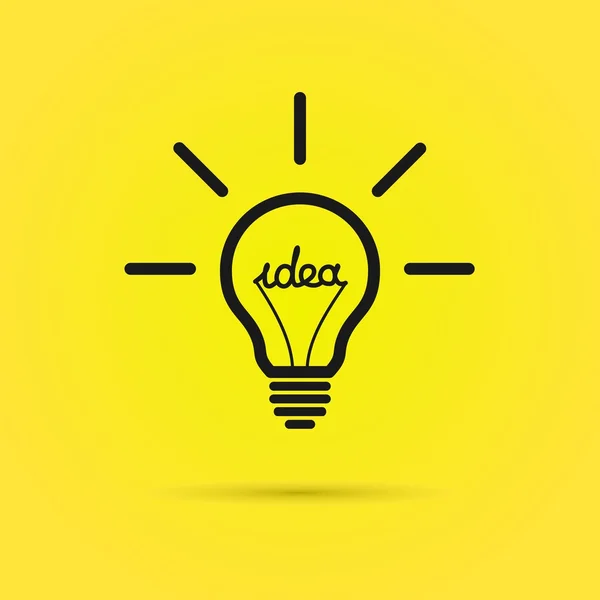 Ampoule créative — Image vectorielle