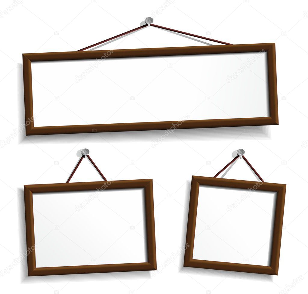 Empty frames for your presentation