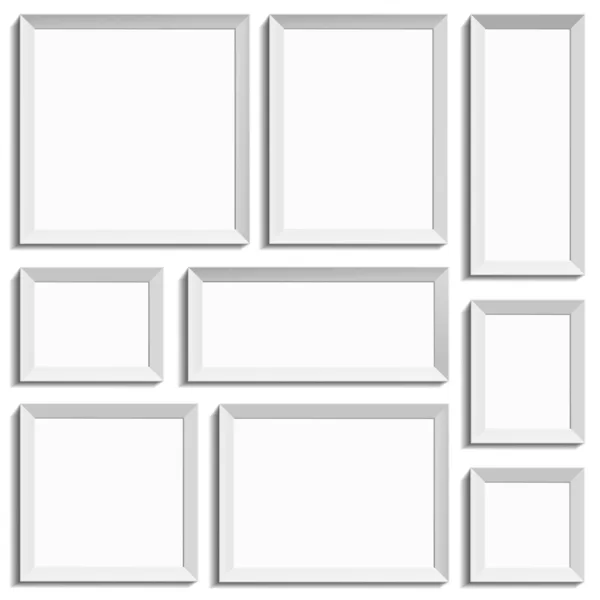 Alle soorten van frames — Stockvector