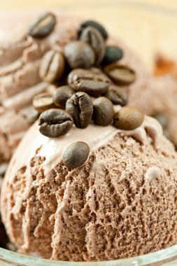 Coffee ice cream clipart