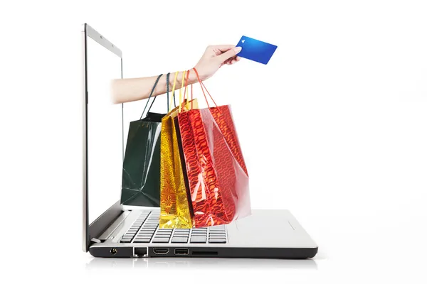 Çevrimiçi alışveriş — Stok fotoğraf