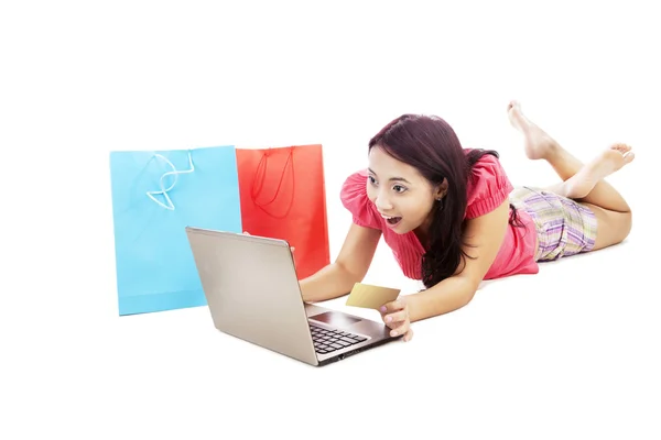 Shopping online — Stock Photo, Image
