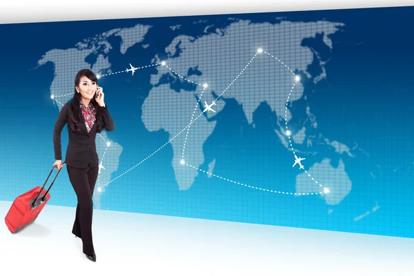 International trip for business — Stock Photo, Image