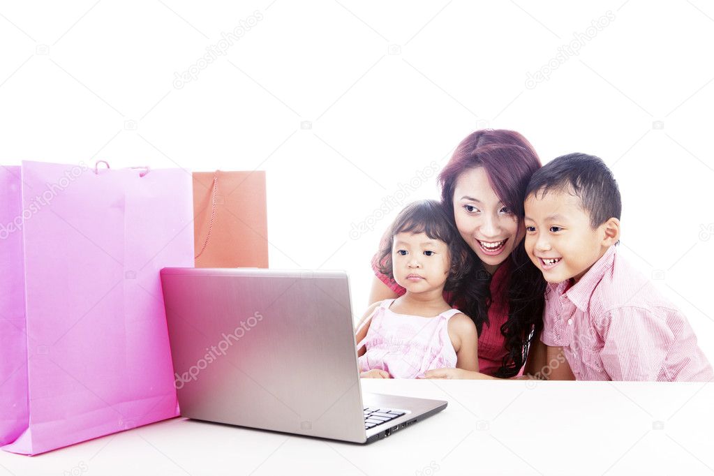 Family online shopping