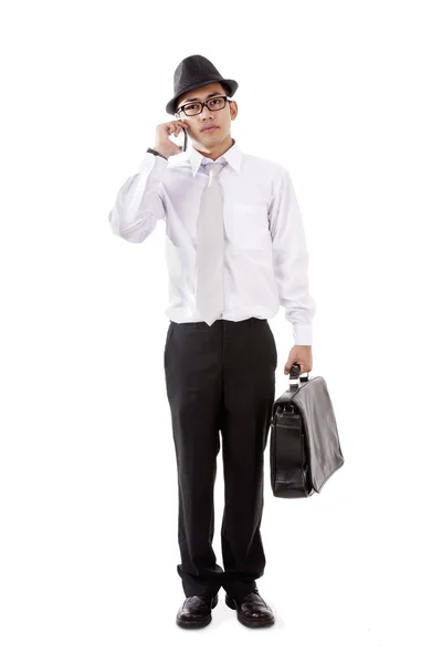 Unga asiatiska affärsman — Stockfoto