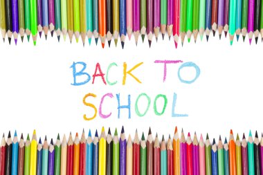 Back to school concept clipart