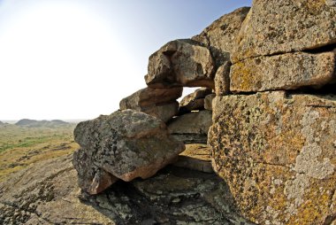 Rock erozyon. jeolojik oluşumlar