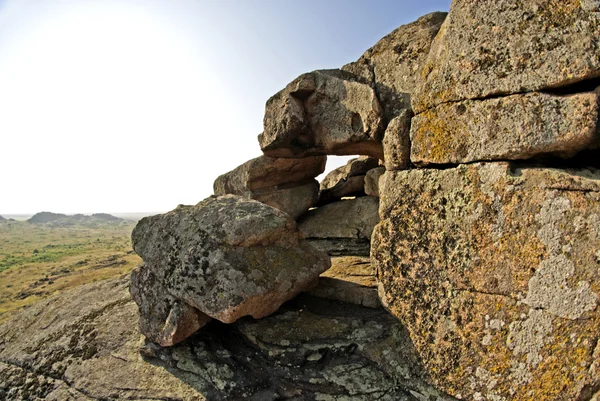 Rock erózió. Geológiai formációk — Stock Fotó