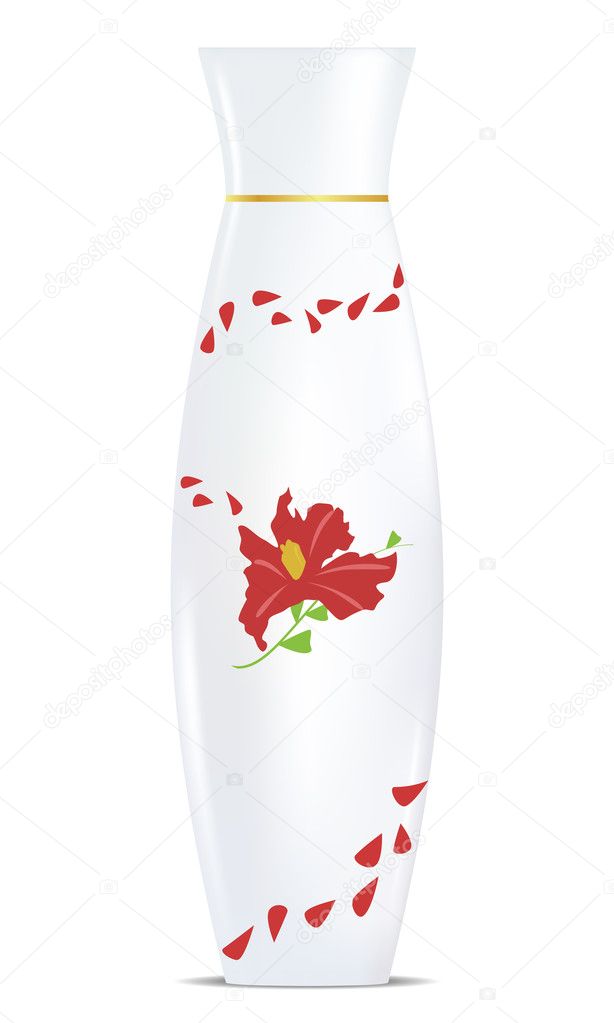 Vase isolated