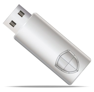 USB flash bellek ile kalkan