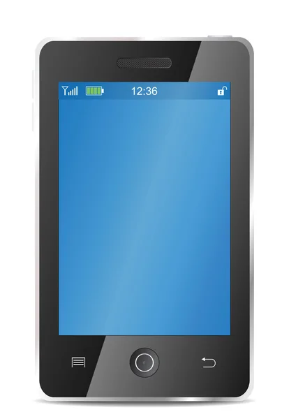 Realistyczne telefon komórkowy eps8 wektorowej — Wektor stockowy