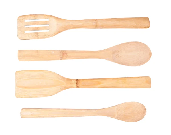 stock image Isolated Wooden Kitchen Utensils