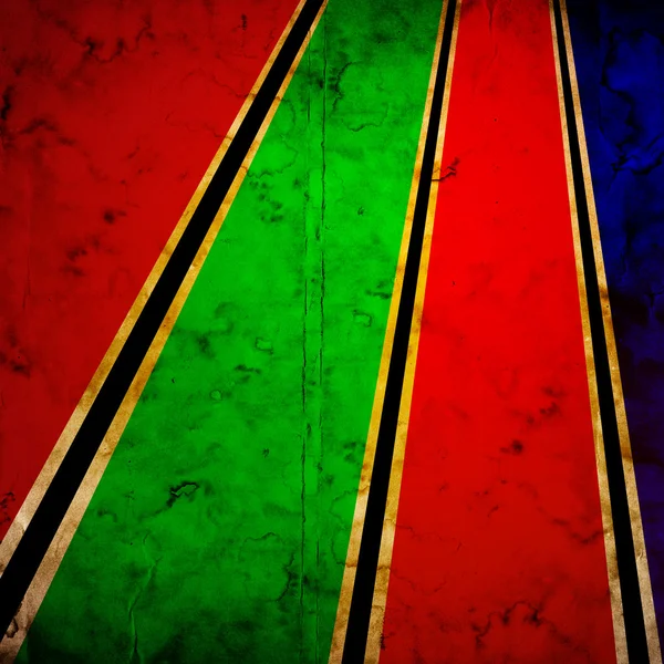 Grunge kleur stralen — Stockfoto