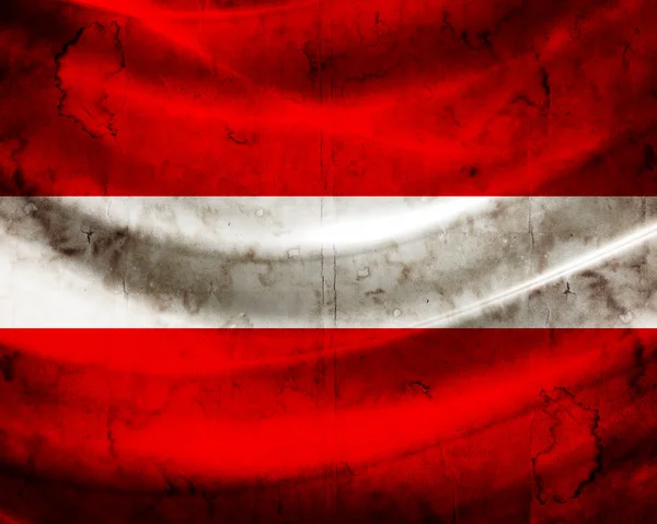 Grunge zászló Lettország — Stock Fotó