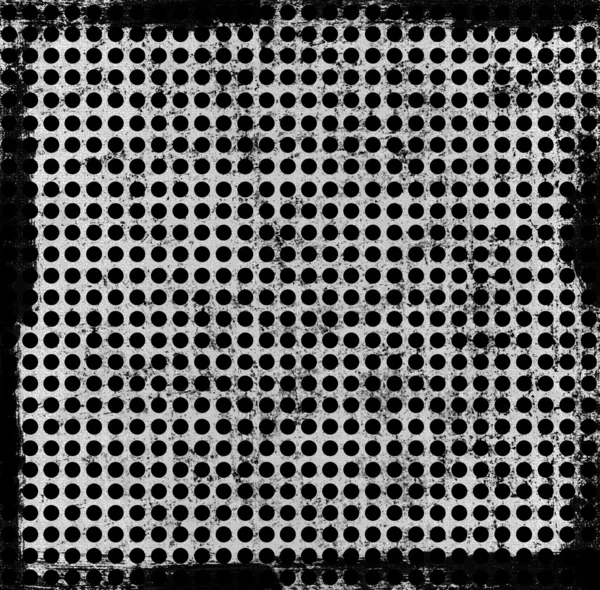 Grunge patrón con círculos mosaico —  Fotos de Stock