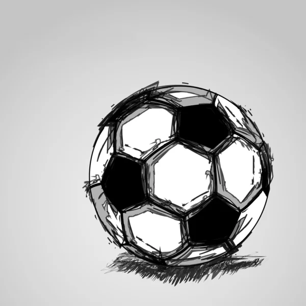 Balón de fútbol — Archivo Imágenes Vectoriales