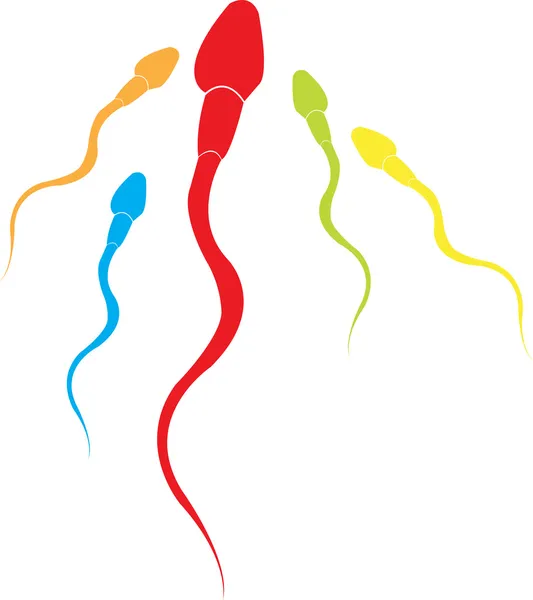 Grunge de sperme — Image vectorielle