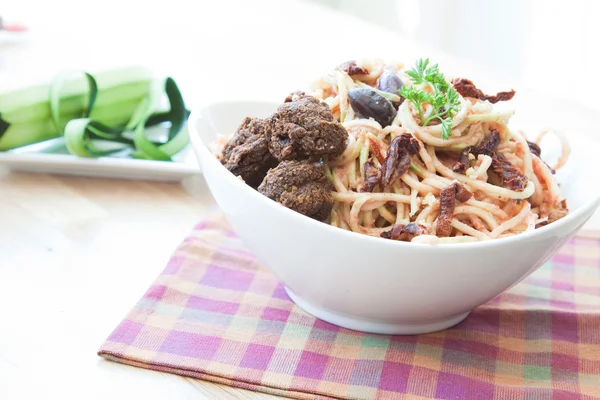 stock image Vegan Zucchini Noodles