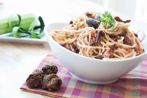 stock image Vegan Zucchini Noodles