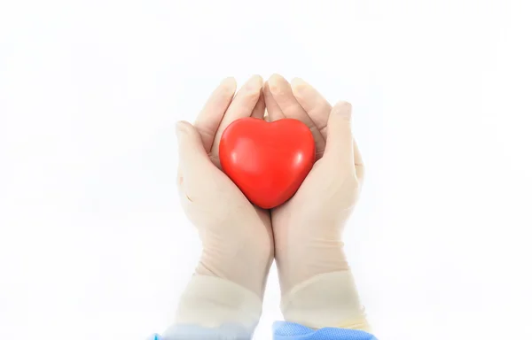 Heart in the hands — Stock Photo, Image