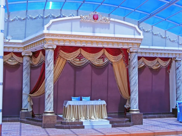 Κοινή-αίθουσα εκδηλώσεων γάμου — Φωτογραφία Αρχείου