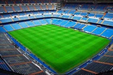 Stadium Santiago Bernabeu clipart