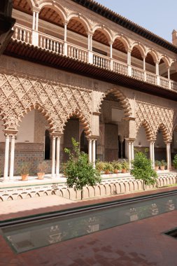 Patio de las doncellas: Sevilla