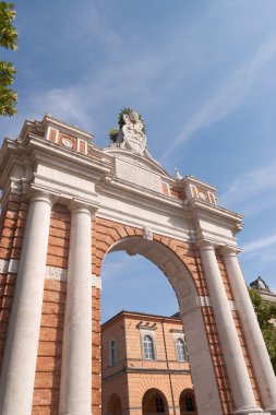 Monumental Arch dedicated to Pope Clement XIV clipart