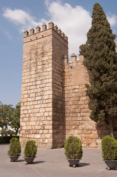 Koninklijke Alcázar van sevilla — Stockfoto
