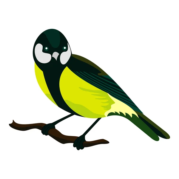 Bower zingen vogel — Stockvector