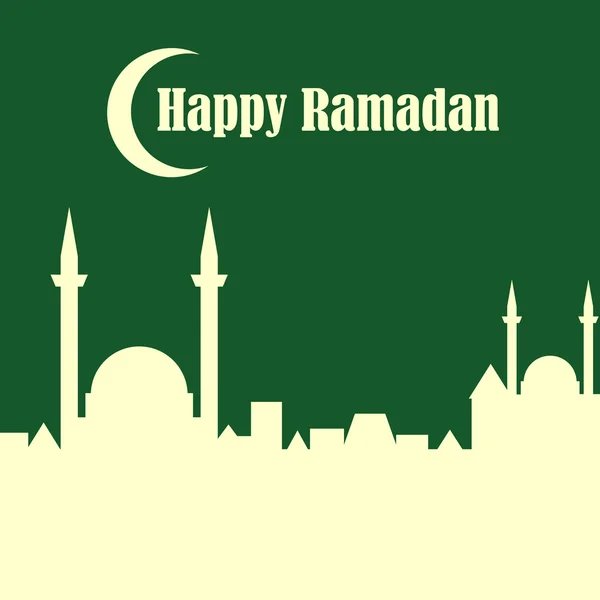 stock vector Happy Ramadan