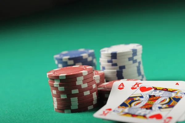 Texas Hold 'em poker — Foto de Stock