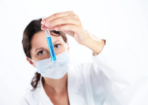 Scienziata di laboratorio femminile — Foto Stock