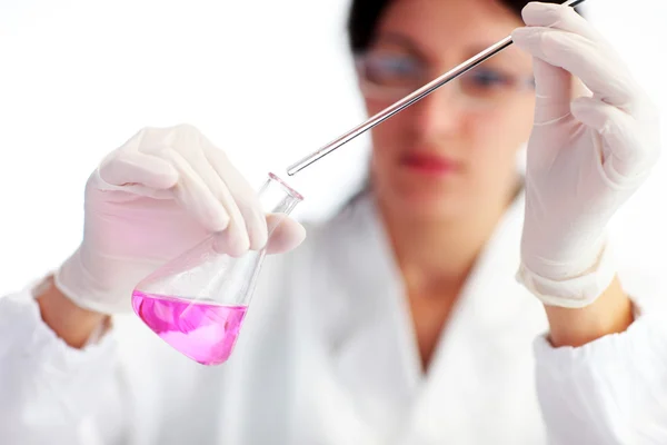 Female Laboratory Scientist — Stock Photo, Image