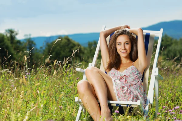 Summer day relaxing — Stock Photo, Image