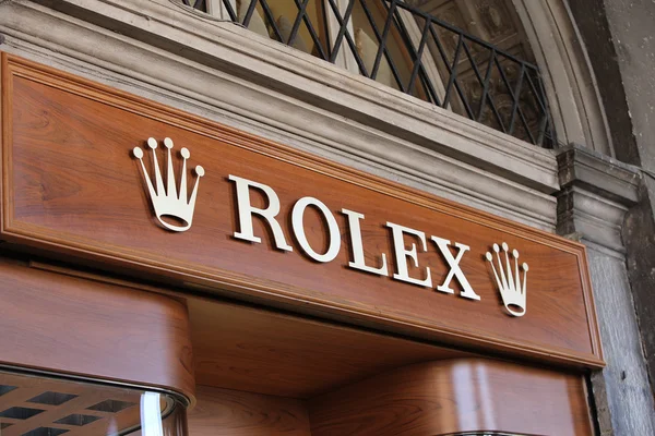Rolex Sign — Stock Photo, Image