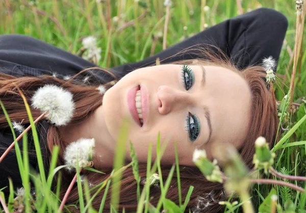 stock image Pretty brunette