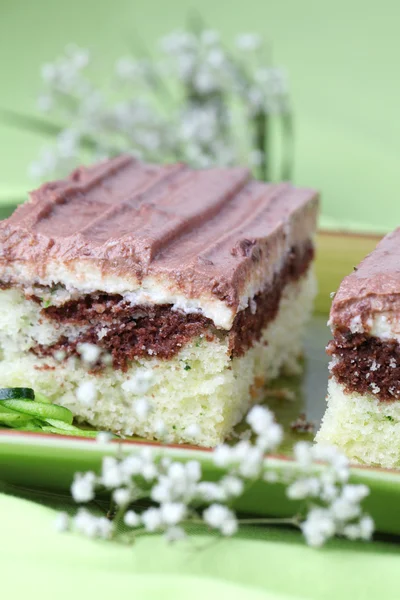 Zucchini cake — Stock Photo, Image