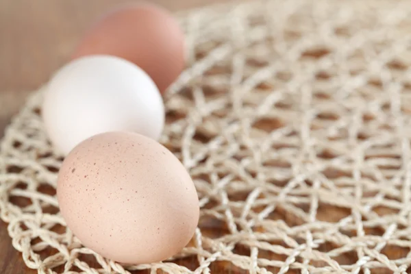 Huevos ecológicos —  Fotos de Stock