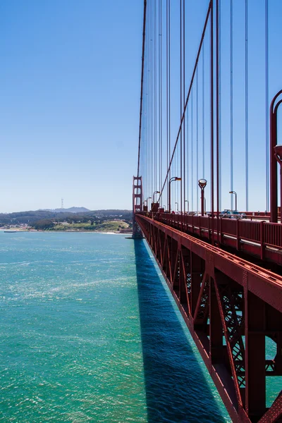 stock image San Francisco's Golden Gate vanishing point