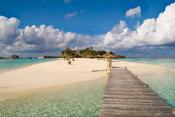 Eine Insel von den Malediven — Stockfoto