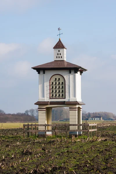 시골 풍경에 큰 비둘기 집 — 스톡 사진