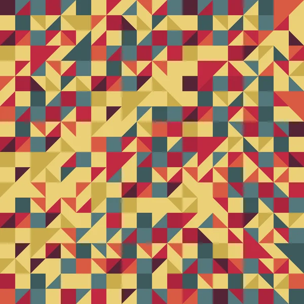 ビンテージの赤と茶色のパターン — ストックベクタ