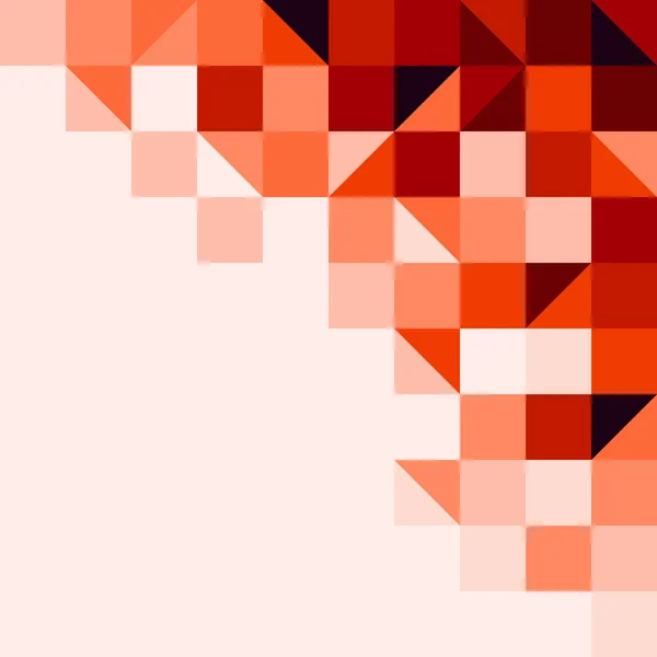 Rot gekachelter Hintergrund — Stockvektor